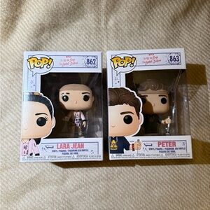 Funko Pop! Lara Jean & Peter Vinyl Figures